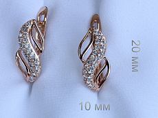 фото Серьги  fallon - (артикул - 18e01100-FF8311)