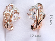 фото Серьги  fallon - (артикул - 18e01700-FF8329)