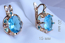 фото Серьги  fallon - (артикул - 18e08040-FF8580-1)